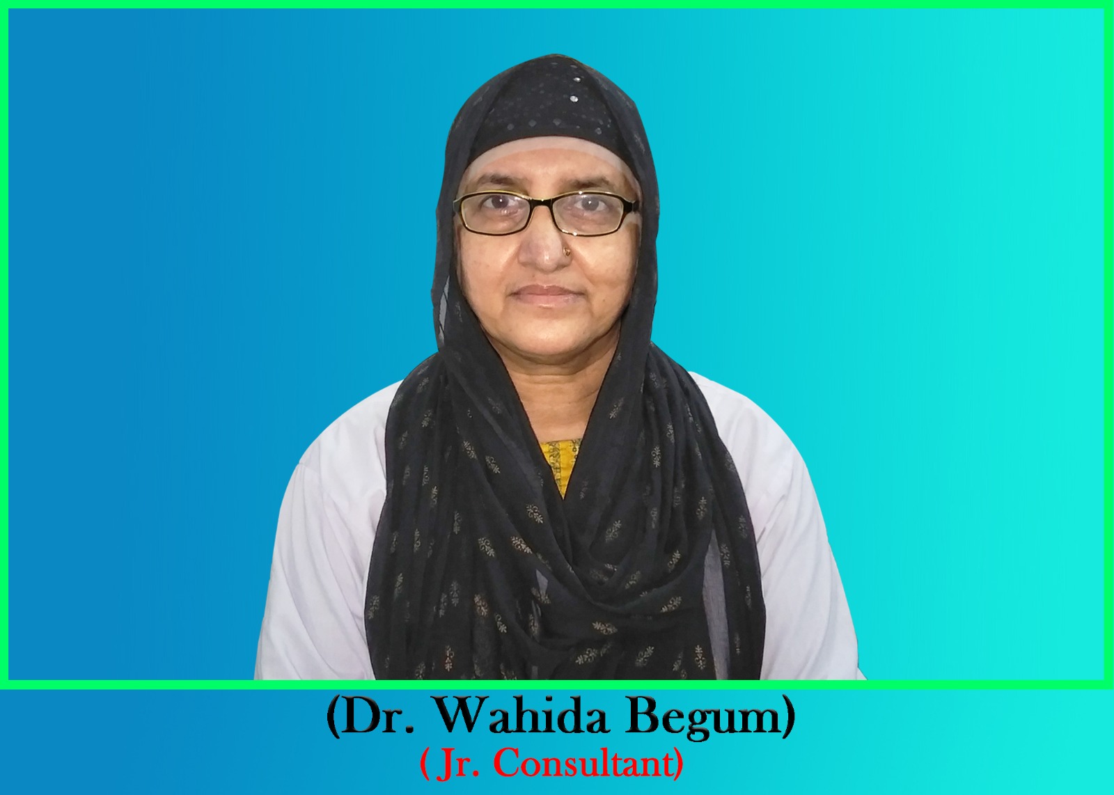 Dr. Wahida Begum